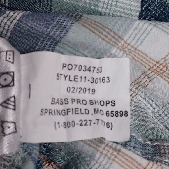 ed Head Brand Co Shirt XL — Short‑Sleeve Cotton Plaid Outdoor Button‑Up - Picture 10 of 13